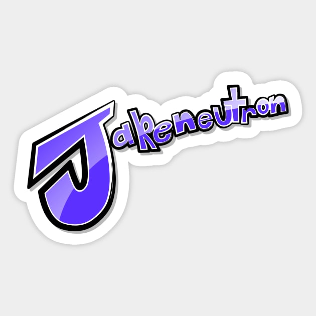 Jakeneutron Logo 2018 Sticker by Jakeneutron